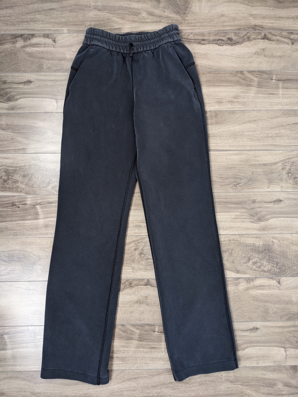 Lululemon Softstreme High-Rise Pant Soft Grey Black Size 2